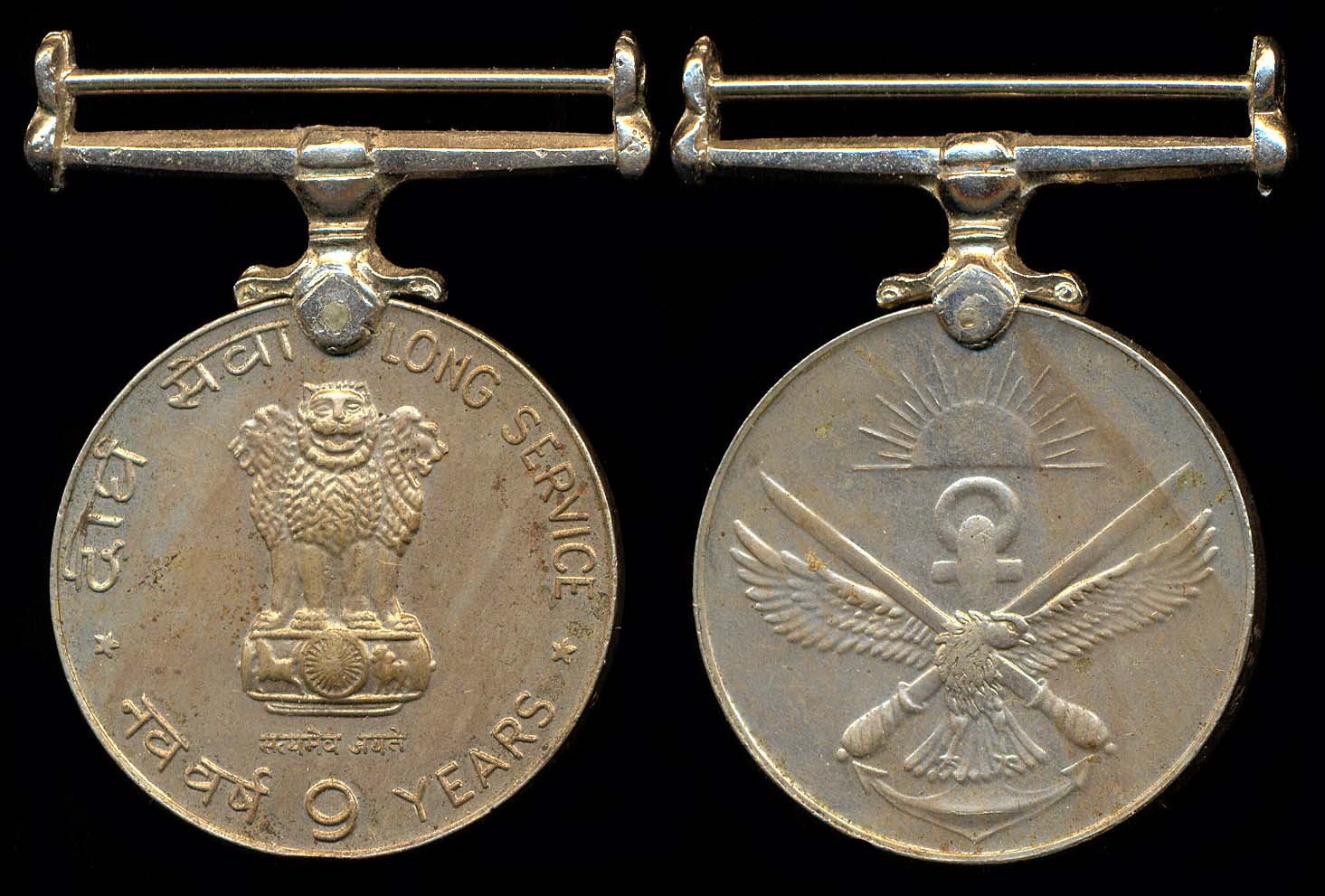 Indian Army Medals Chart